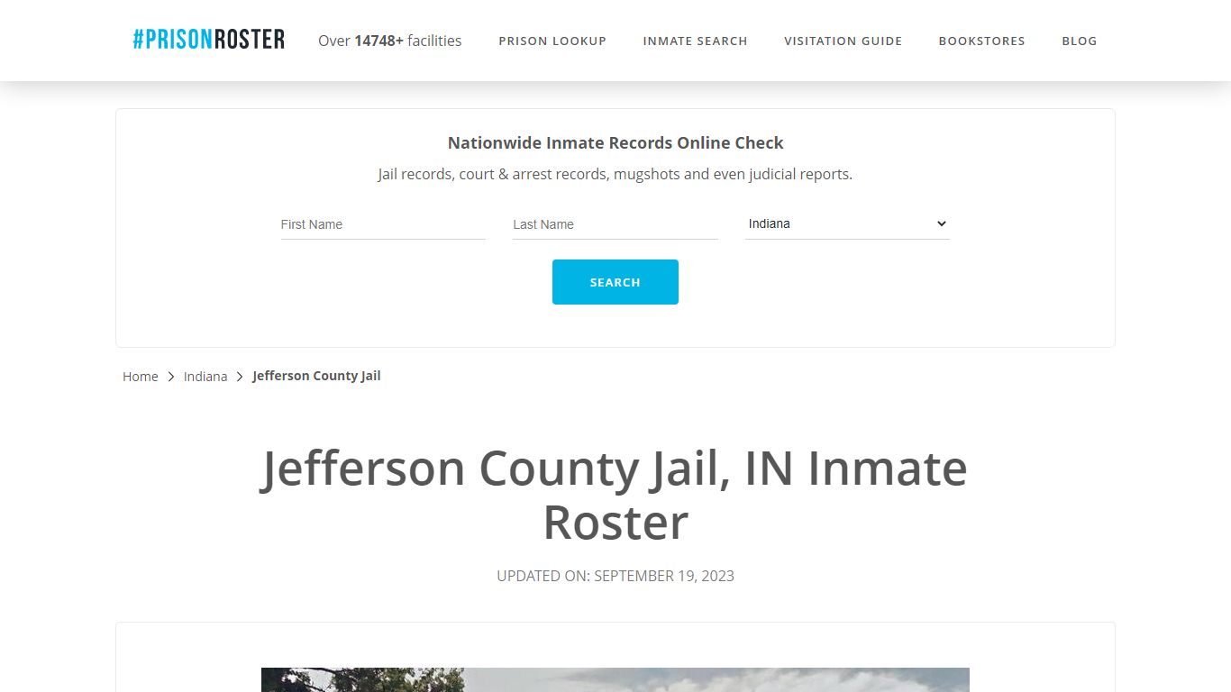 Jefferson County Jail, IN Inmate Roster - Prisonroster